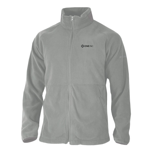  Columbia Grey Everest Ridge Fleece Full Zip Jacket - ONE INC