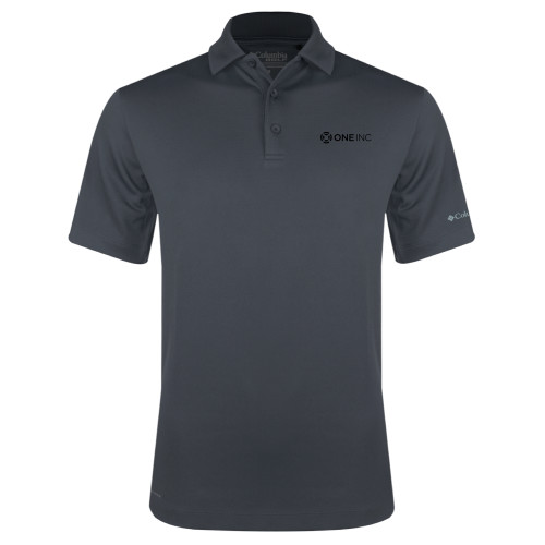  Columbia Charcoal Omni Wick Drive Polo - ONE INC