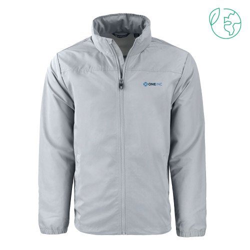  C&B Grey Charter Eco Recycled Full Zip Jacket - ONE INC