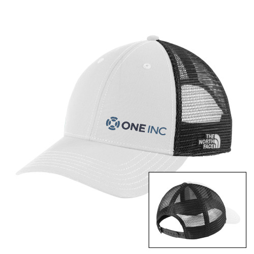  The North Face Vintage White/Grey Ultimate Trucker Hat - ONE INC
