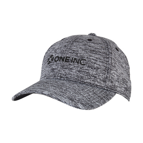 PosiCharge Black/White Electric Heather Hat - ONE INC
