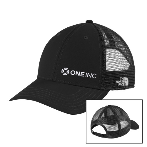  The North Face Black/Black Ultimate Trucker Hat - ONE INC