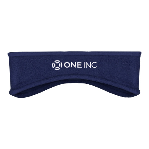  Navy Stretch Fleece Headband - ONE INC