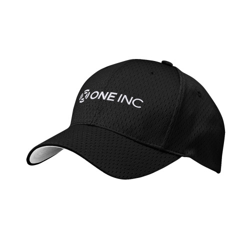  Black Pro Mesh Structured Hat - ONE INC