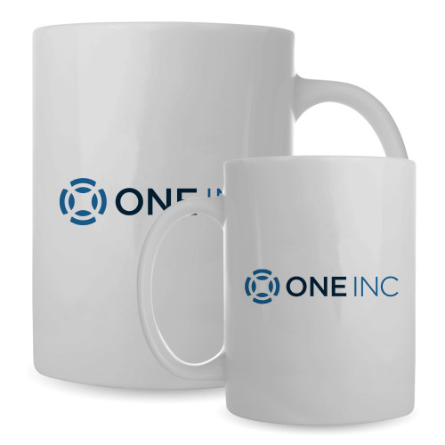  Full Color White Mug 15oz - ONE INC