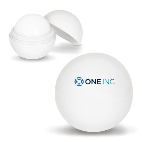  White Lip Moisturizer Ball - ONE INC
