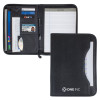 Thumbnail image for  Wall Street Black Zippered Padfolio