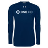 Thumbnail image for  Under Armour Navy Long Sleeve Tech Tee