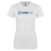 Thumbnail image for  Next Level Womens White Boyfriend Tee