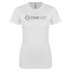 Thumbnail image for  Next Level Womens White Boyfriend Tee