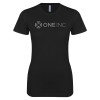 Thumbnail image for  Next Level Womens Black Boyfriend Tee