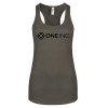 Thumbnail image for  Next Level Womens Charcoal Racerback Tank