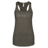 Thumbnail image for  Next Level Womens Charcoal Racerback Tank