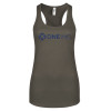Thumbnail image for  Next Level Womens Charcoal Racerback Tank
