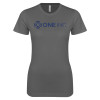 Thumbnail image for  Next Level Womens Charcoal Boyfriend Tee