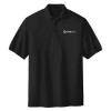 Thumbnail image for  Extended Black Silk Touch Polo