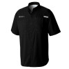 Thumbnail image for  Columbia Black Tamiami Performance Short Sleeve Shirt
