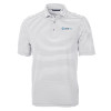 Thumbnail image for  C&B Grey Virtue Eco Pique Stripe Polo