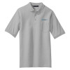 Thumbnail image for  Grey Silk Touch Polo w/ Pocket
