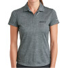 Thumbnail image for  Nike Womens Charcoal Dri Fit Crosshatch Polo