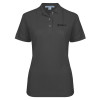 Thumbnail image for  Womens Silk Touch Charcoal Pique Polo