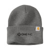 Thumbnail image for  Carhartt Heather Grey Knit Beanie w/Cuff