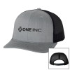 Thumbnail image for  Richardson Heather Grey/Black Trucker Hat