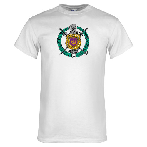 White T Shirt-Crest