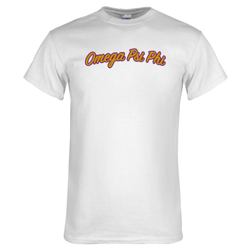 White T Shirt-Script