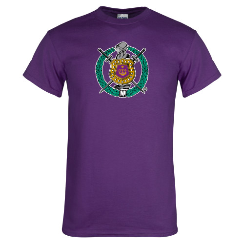 Purple T Shirt-Crest
