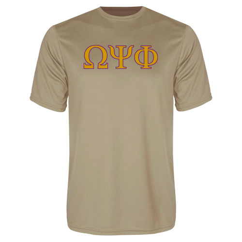 Vegas Gold Performance Tee-Greek Letters - 2 Color