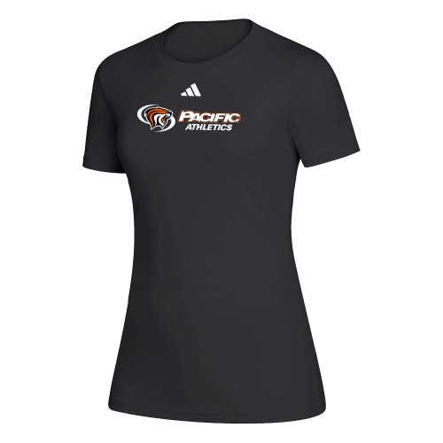  Adidas Womens Black Creator Performance Tee - ADIDAS Pacific Athletics
