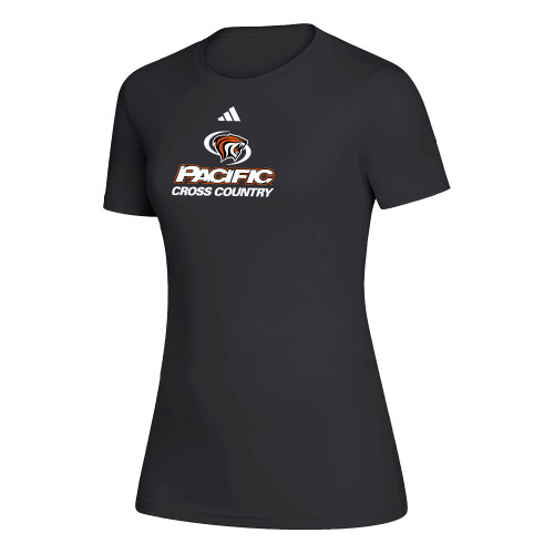  Adidas Womens Black Creator Performance Tee - ADIDAS Pacific Cross Country