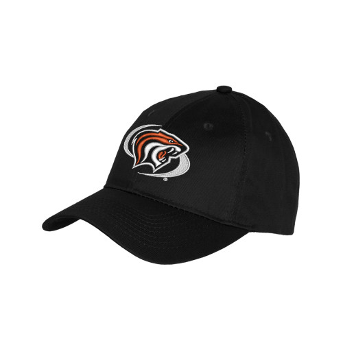  Youth Black Pro Style Hat - Pacific Powercat Primary Mark