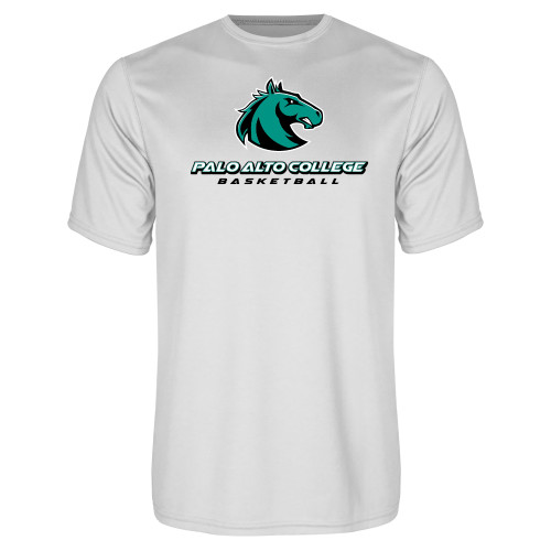  White Performance Tee - Basketball