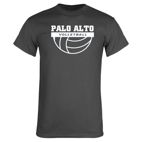  Charcoal T Shirt - Palo Alto Volleyball