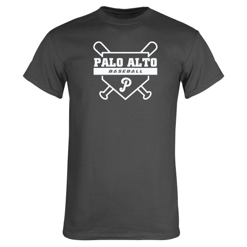  Charcoal T Shirt - Palo Alto Baseball