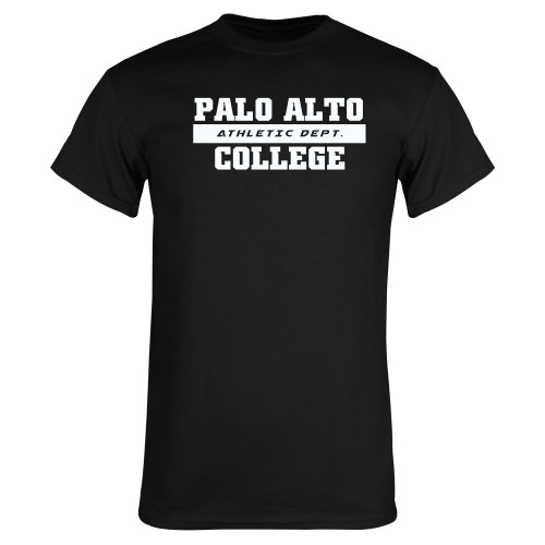  Black T Shirt - Palo Alto College Athletic Dept.