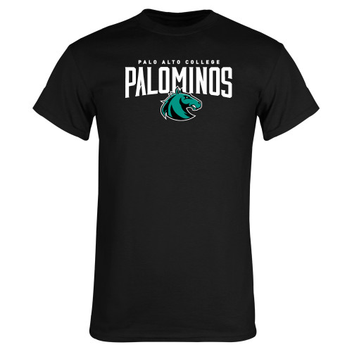  Black T Shirt - Palo Alto College Palominos