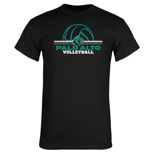  Black T Shirt - Palo Alto College Volleyball