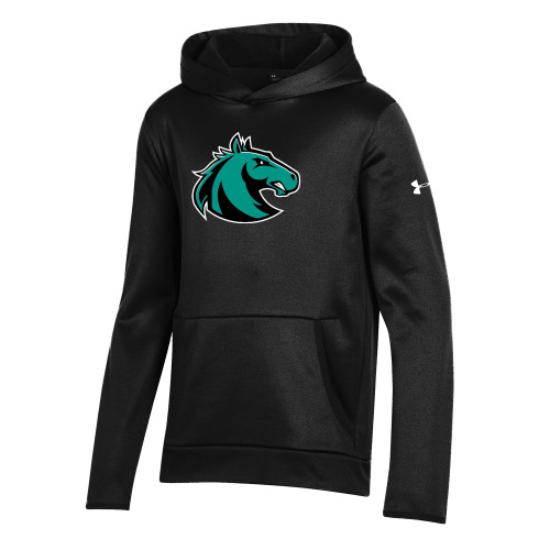  Under Armour Youth Black Fleece Hoodie - Athletic Palomino