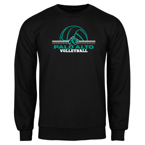  Black Fleece Crew - Palo Alto College Volleyball