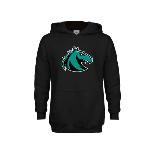  Youth Black Fleece Hoodie - Athletic Palomino
