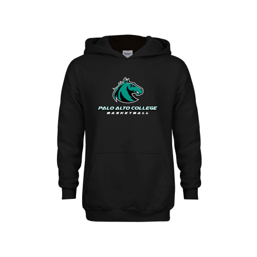  Youth Black Fleece Hoodie - Basketball