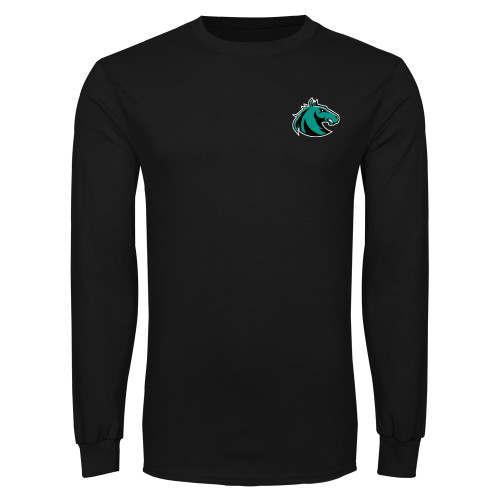  Black Long Sleeve T Shirt - Athletic Palomino