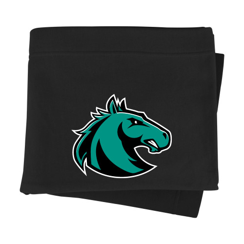  Black Sweatshirt Blanket - Athletic Palomino