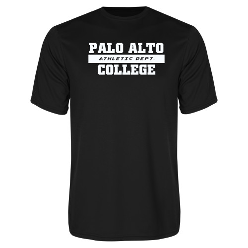  Black Performance Tee - Palo Alto College Athletic Dept.