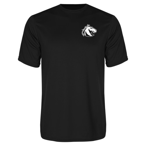  Black Performance Tee - Athletic Palomino