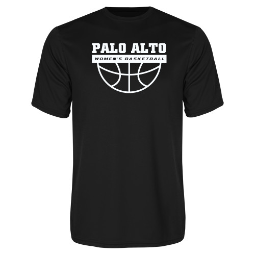  Black Performance Tee - Palo Alto Womens Basketball