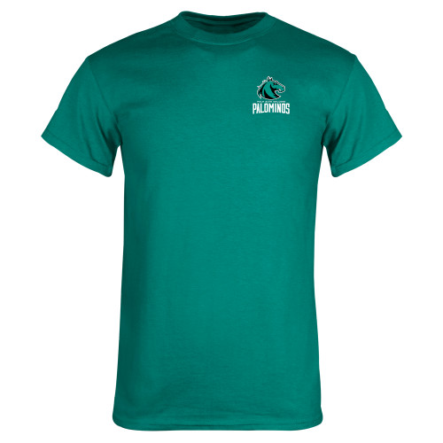  Teal T Shirt - Palo Alto College Palominos Rev